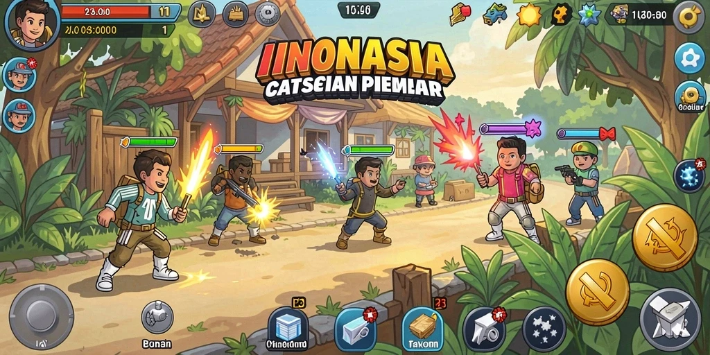 Misi seru dengan berbagai tantangan yang menunggu untuk dipecahkan.