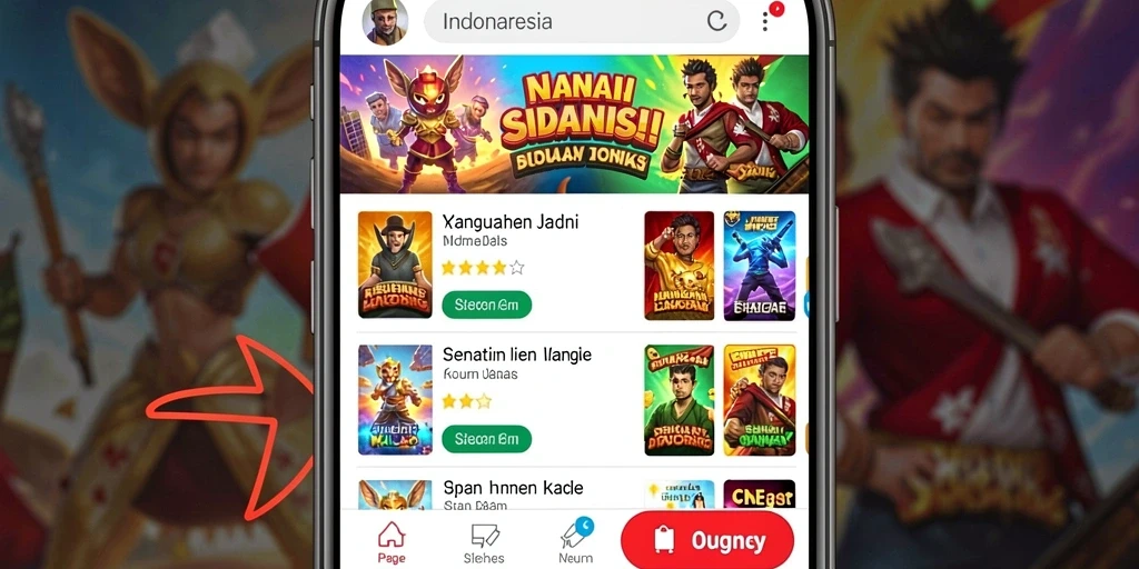 Fitur interaksi sosial yang membuat permainan semakin seru.
