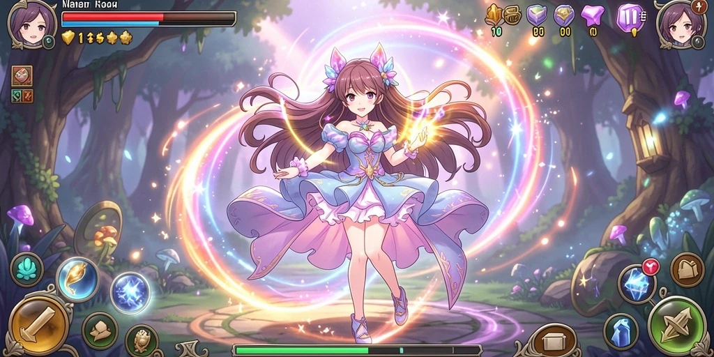 Mode multiplayer yang memungkinkan kamu bersaing dengan teman.